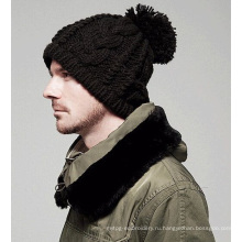 Мода Бекхэм руку трикотажные зимние шапки